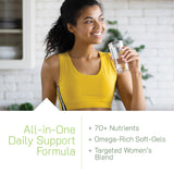 Irwin Naturals Living Green, empaque frontal, protege ingredientes activos.