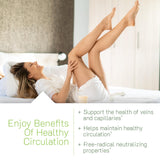 Representación de venas y capilares para Irwin Naturals Love My Legs.
