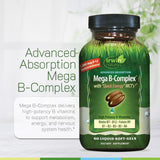 Bioperine Complex en Irwin Naturals Mega B-Complex para mejorar la absorción.