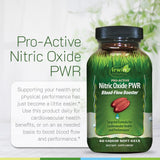 L-Citrulina presente en Irwin Naturals Pro-Active Nitric Oxide PWR.
