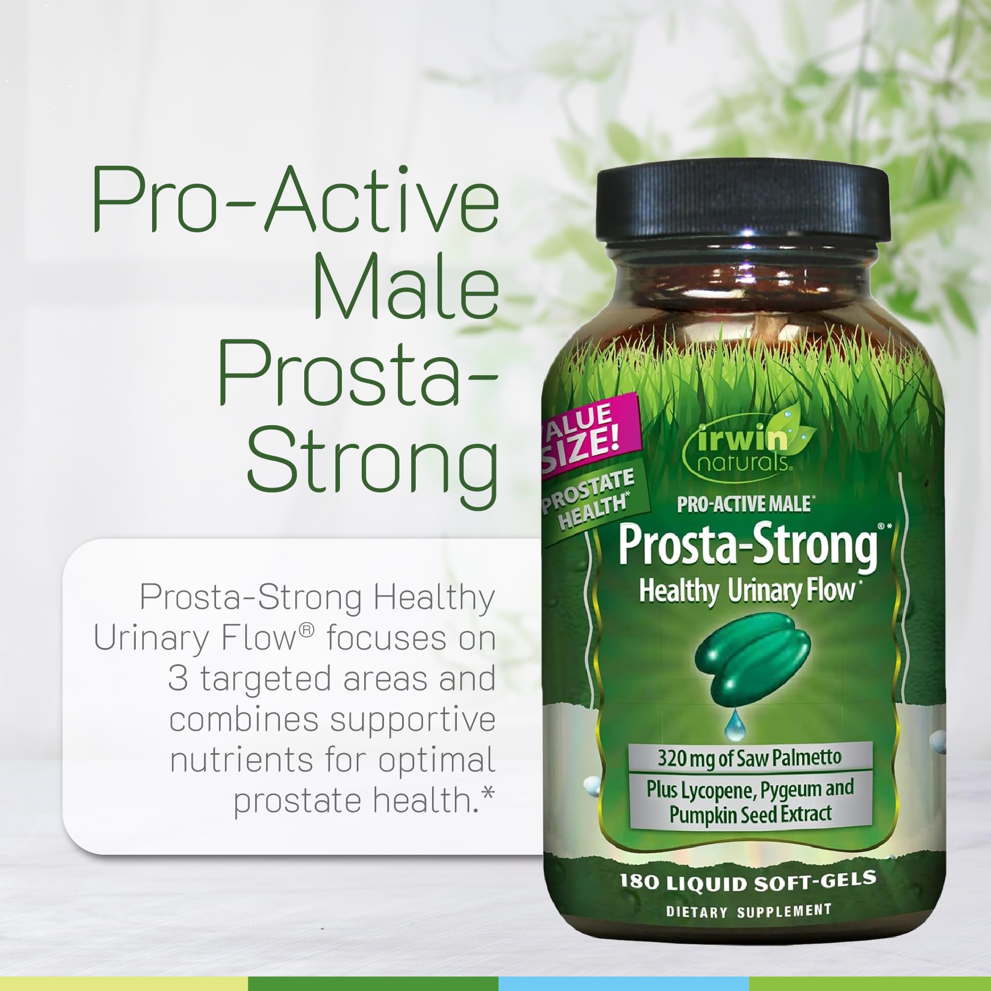 Licopeno en Prosta-Strong para apoyo antioxidante prostático.