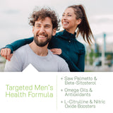 Irwin Naturals Prosta-Strong RED cápsulas líquidas, textura suave y fácil de tragar.
