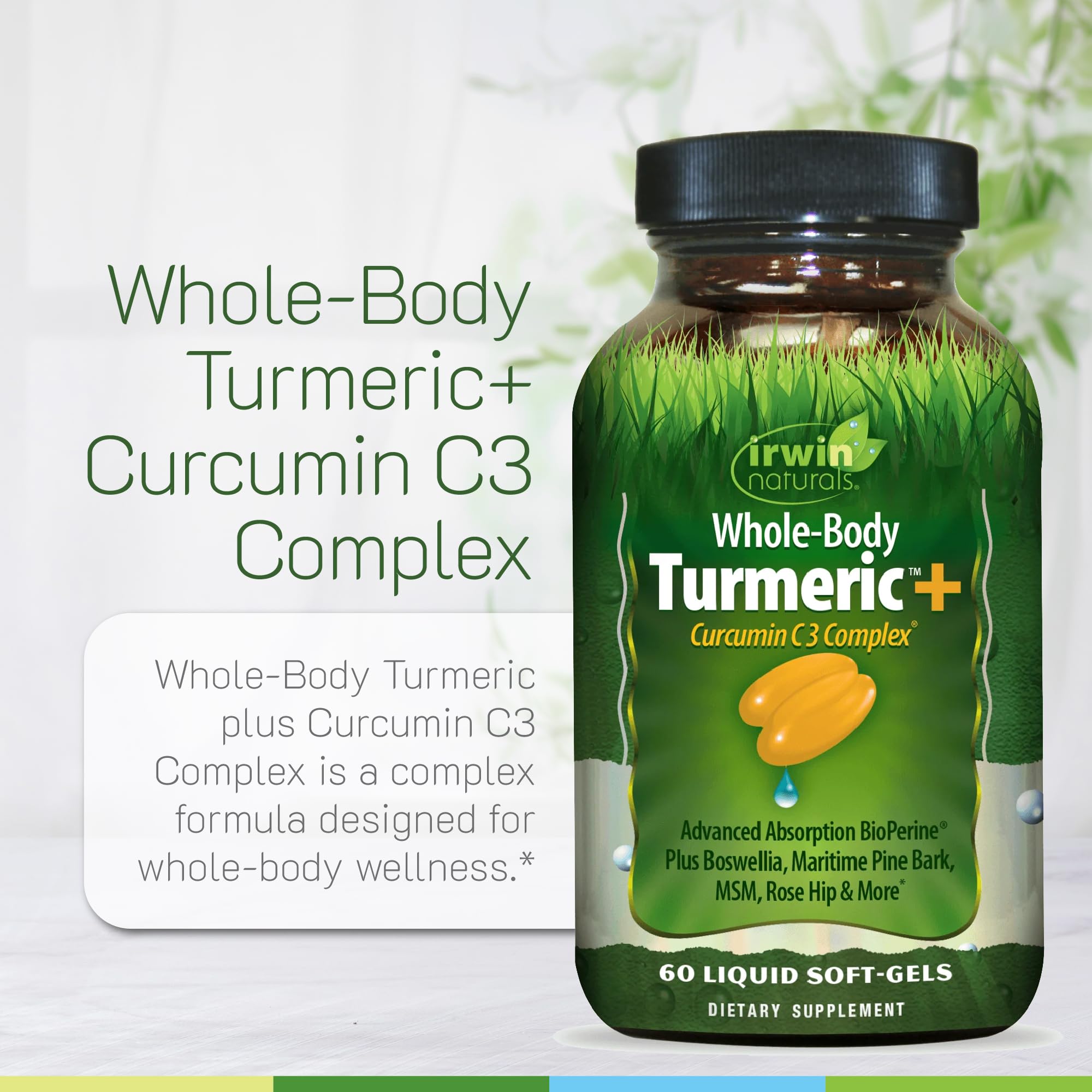 Extracto de Rosa Mosqueta Irwin Naturals para nutrición antioxidante.