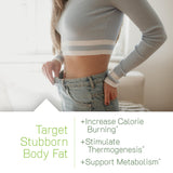 Irwin Naturals Thermo-Burn con MCT y guaraná para energía sostenida.