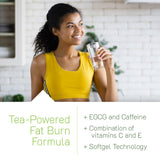 Complejo BioPerine en Irwin Naturals Triple-Tea Fat Burner para mejorar la absorción de nutrientes.