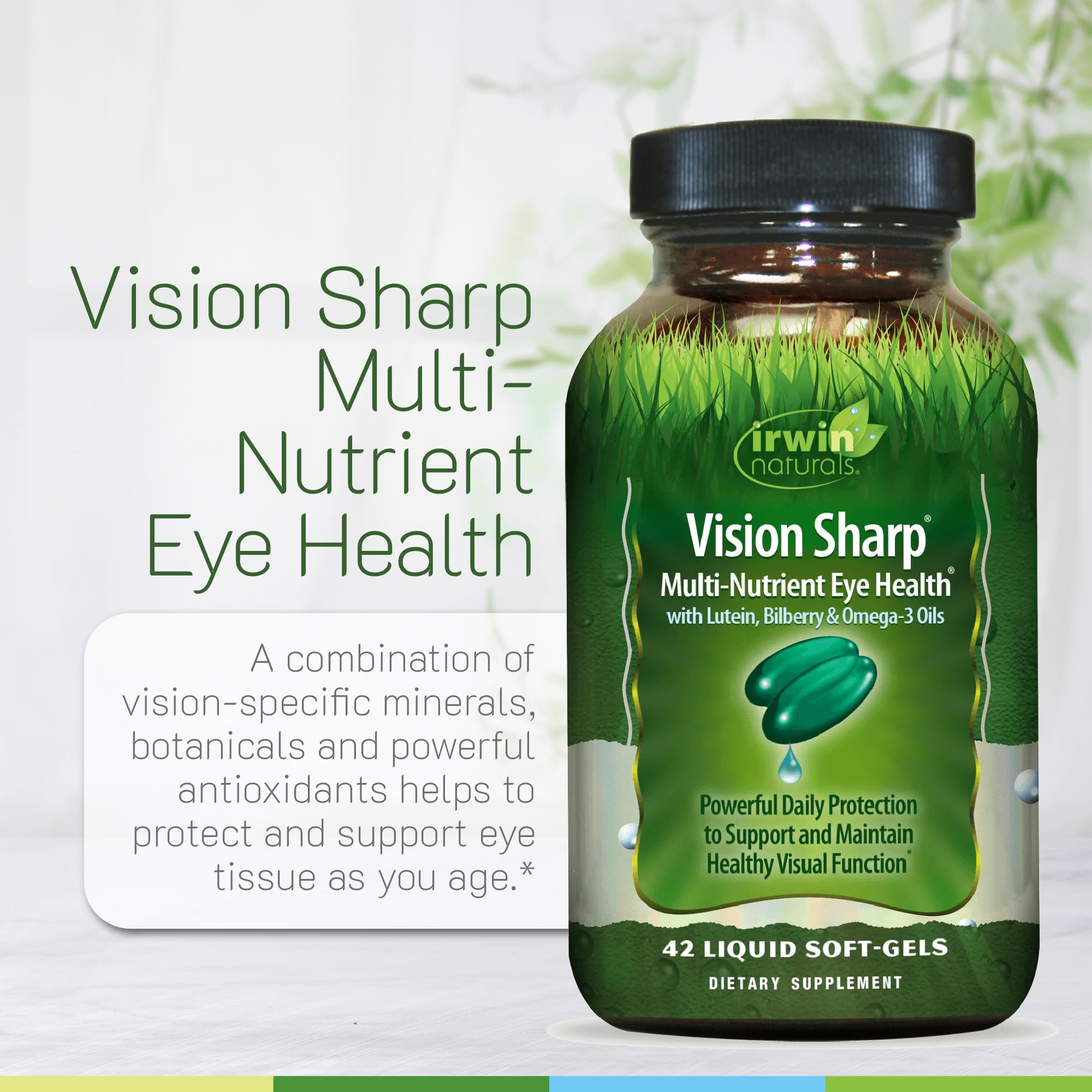 Omega-3 en Vision Sharp para salud ocular y general