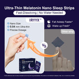 IRYYX tiras con dosis precisa para control diario.