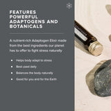 Isagenix Adaptogen Elixir: schisandra para relajación nocturna y sueño.