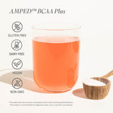 Entrenamiento en progreso con Isagenix Amped BCAA Plus
