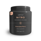 Isagenix Amped Nitro, lata sabor sandía, energía para entrenamiento más enfocado.