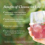 Isagenix Cleanse for Life: botella en primer plano para uso diario.