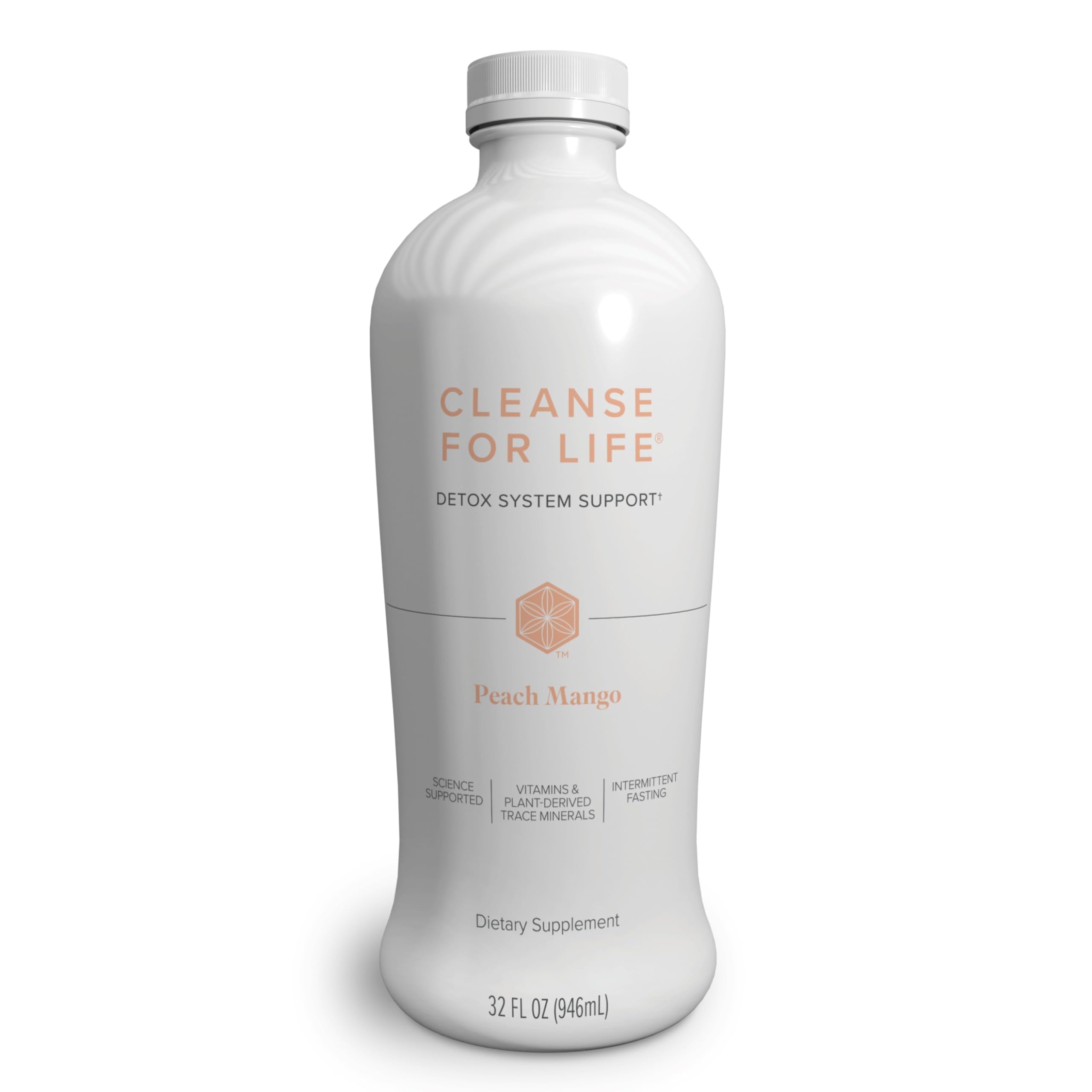 Isagenix Cleanse for Life, botella, apoyo al metabolismo diario.