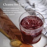 Isagenix Cleanse for Life: color rosado de la bebida para un sabor suave