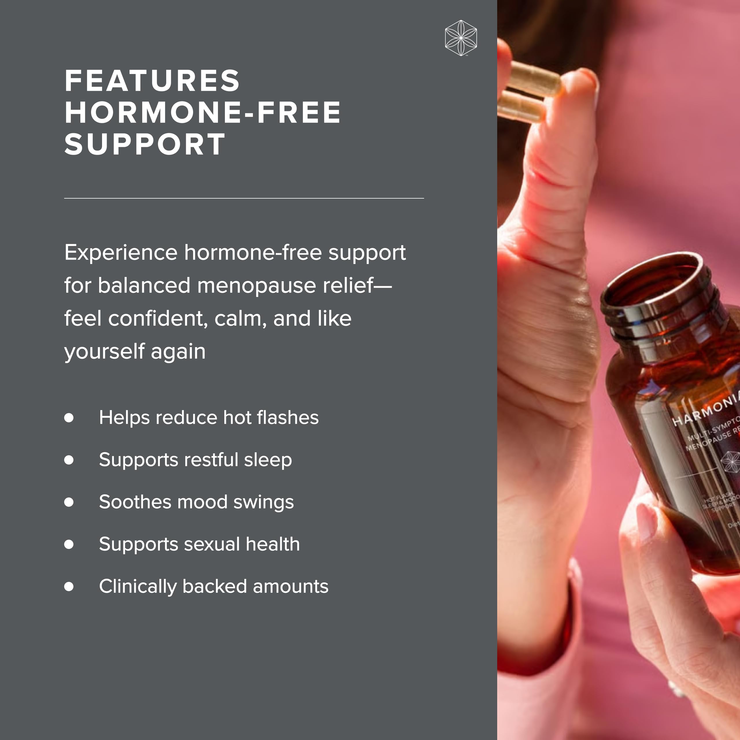 Isagenix Harmonia, sueño-relajacion, apoya descanso nocturno más reparador.
