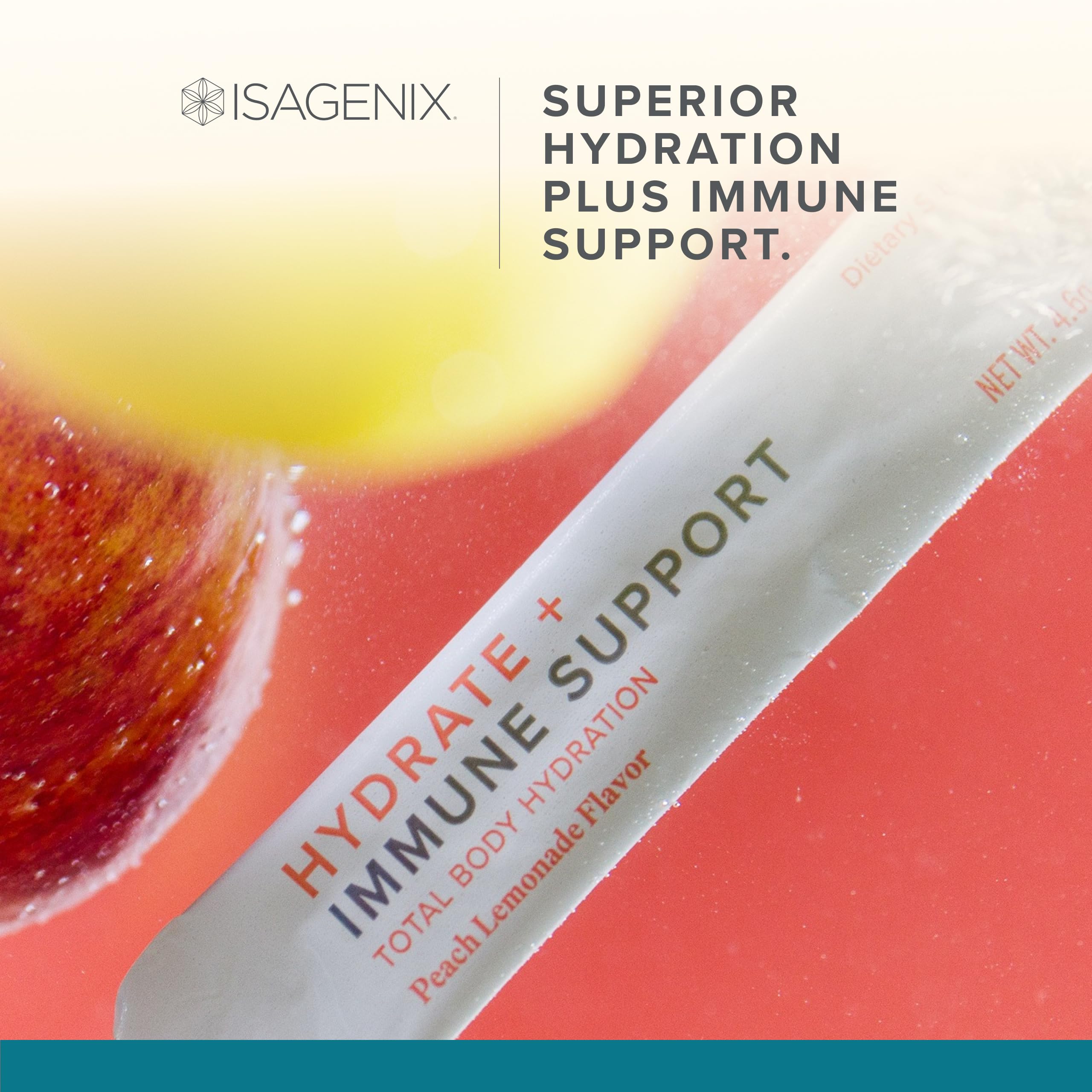 Isagenix Hydrate sin azúcar añadida para ingesta limpia