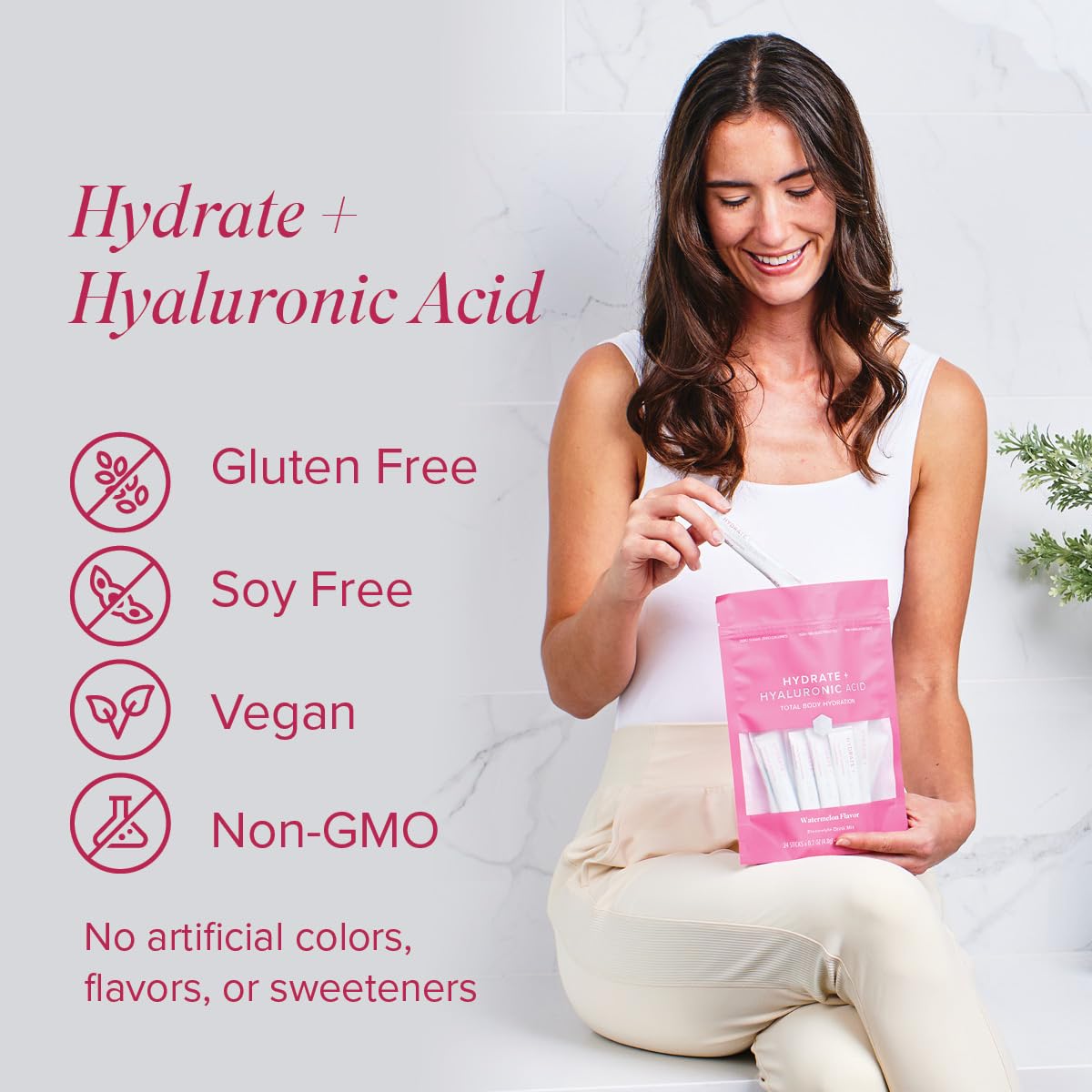 Isagenix Hydrate uso diario para bienestar e hidratación