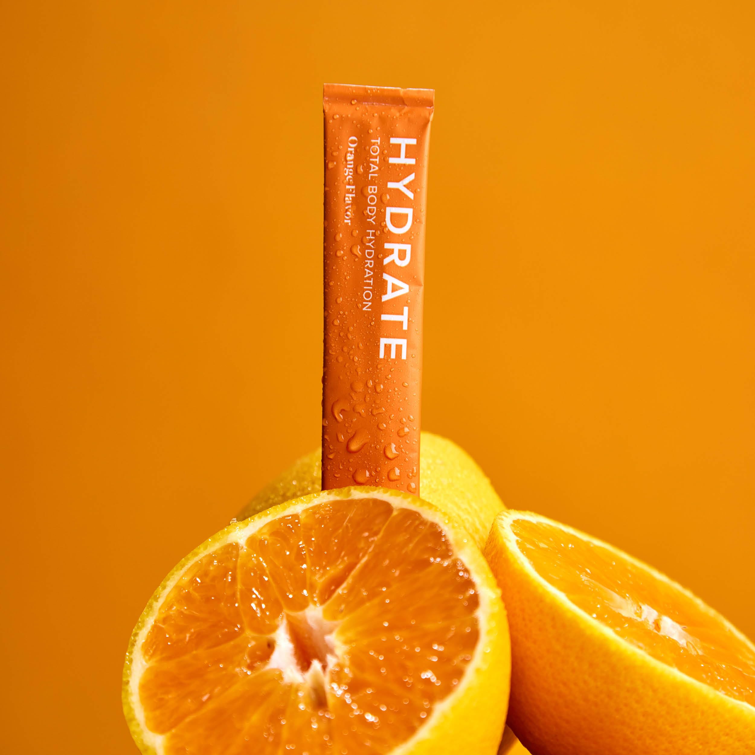 Isagenix Hydrate paquete 24 sobres: solución de hidratación práctica para viajar.