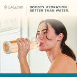 Isagenix Hydrate sobre ácido hialurónico: apoyo a la hidratación de la piel.