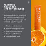 Isagenix Hydrate sobre durazno-limonada: sabor veraniego con vitaminas.