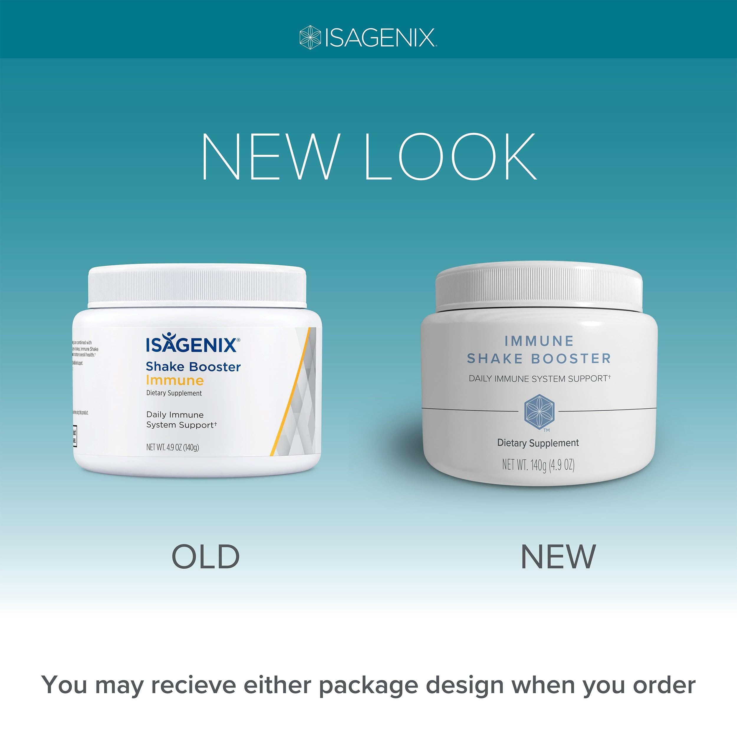 Isagenix Refuerzo Inmunológico para Batidos, combinación de hongos reishi y maitake para nutrición diaria.