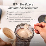 Isagenix Refuerzo Inmunológico para Batidos, mezcla rápida en batido o yogur.