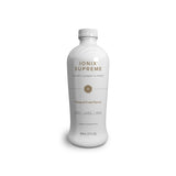 Isagenix Ionix Supreme, botella con sabor a fruta natural para energía diaria.
