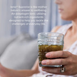 Isagenix Ionix Supreme, etiqueta clara que ayuda a identificar su fórmula nutritiva.