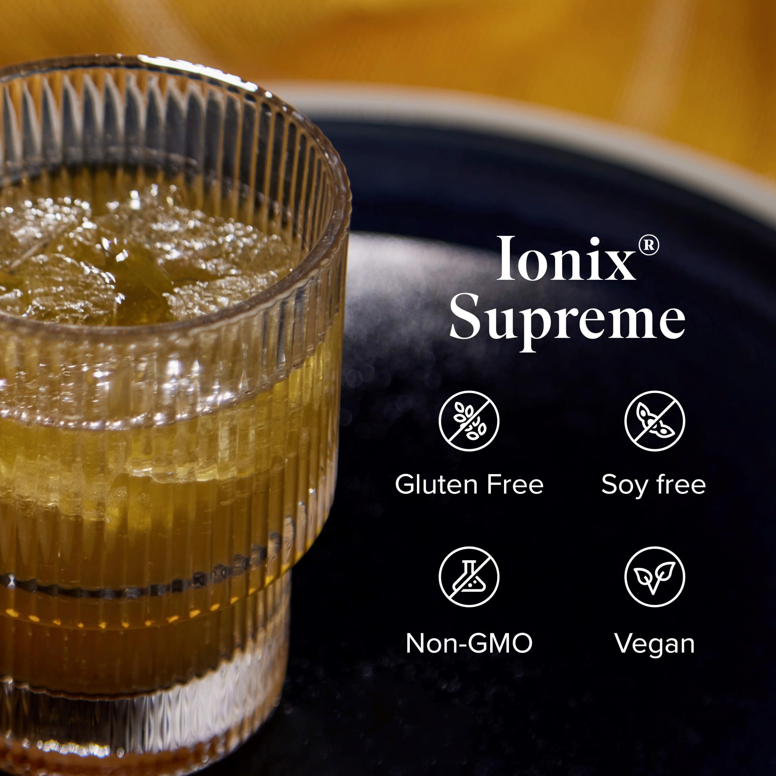 Isagenix Ionix Supreme, ingredientes adaptógenos para mantener equilibrio durante el estrés.