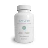 Isagenix IsaFlush en botella de cápsulas para uso diario y bienestar digestivo suave.