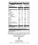 Cuchara medidora junto a Isagenix Tri-Release Protein para porciones precisas.