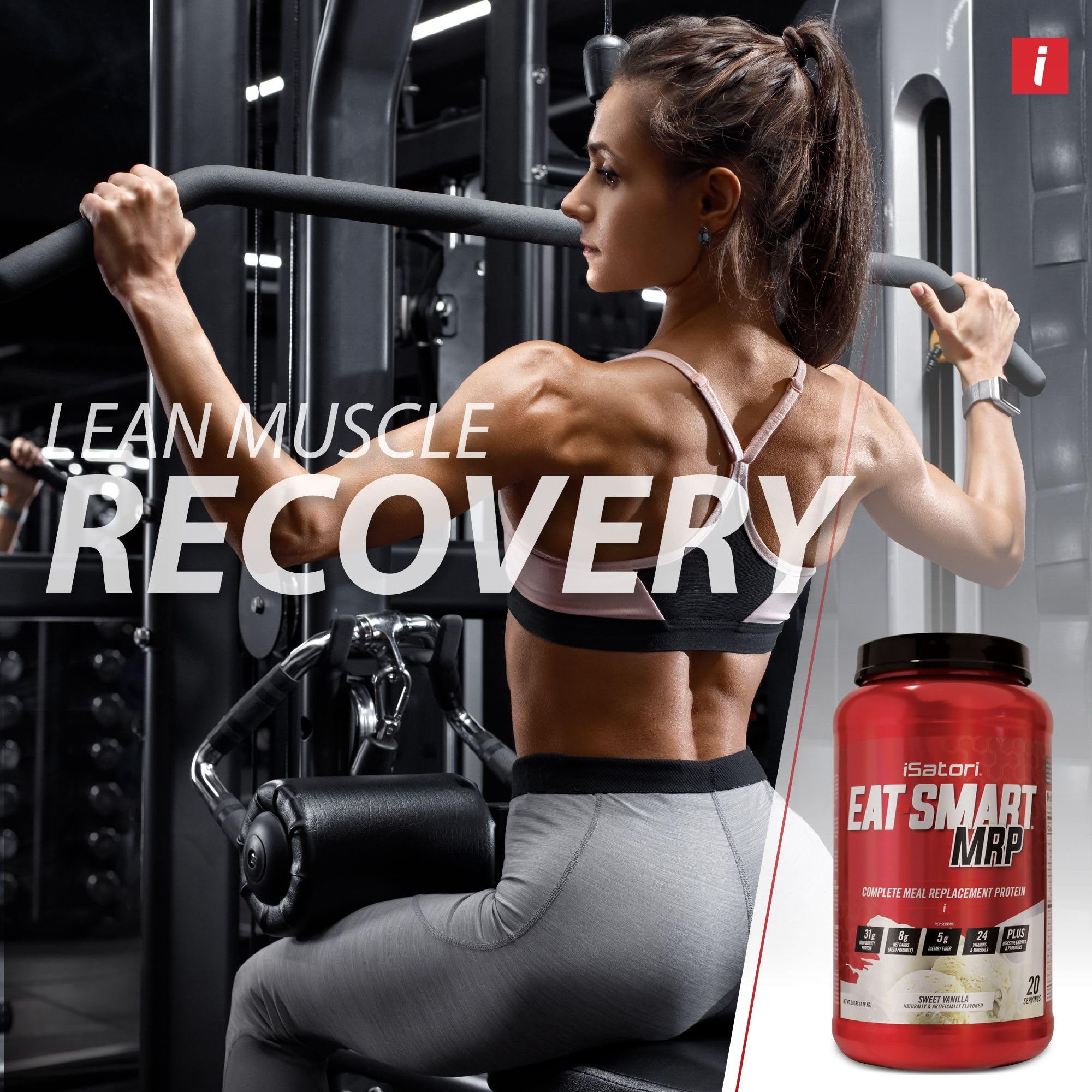 iSatori Eat Smart MRP MCT oil para energía y saciedad