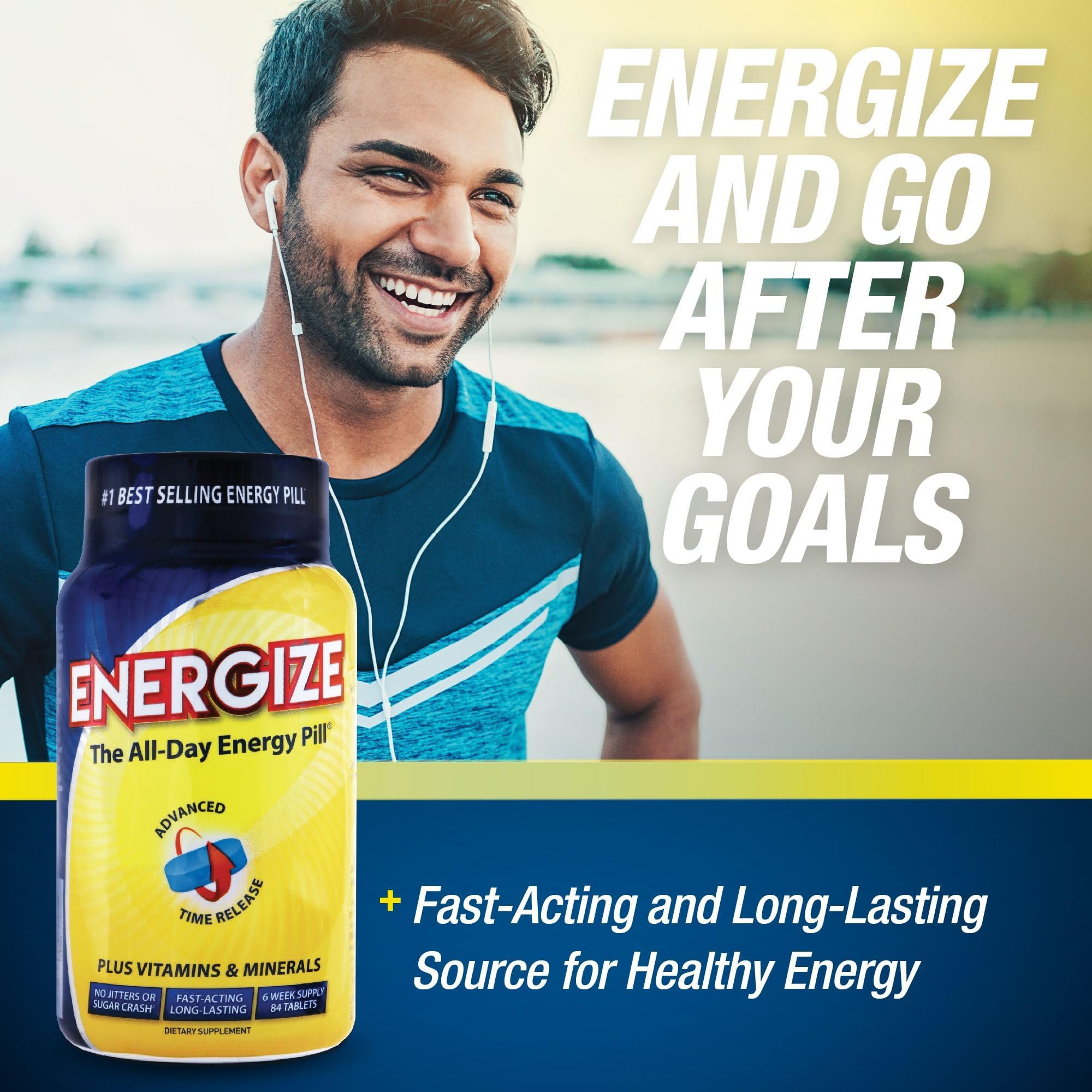 iSatori Energize: tirosina y ginseng para claridad mental