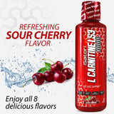 Sabroso sabor a cereza ácida facilita la toma diaria.