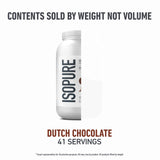 Isopure Dutch Chocolate: sabor delicioso para batidos post-entrenamiento