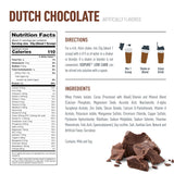 Isopure Dutch Chocolate: vitaminas y minerales para nutrición diaria