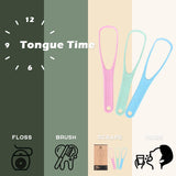 Isshah pack de 3 raspadores de lengua para hogar familiar.