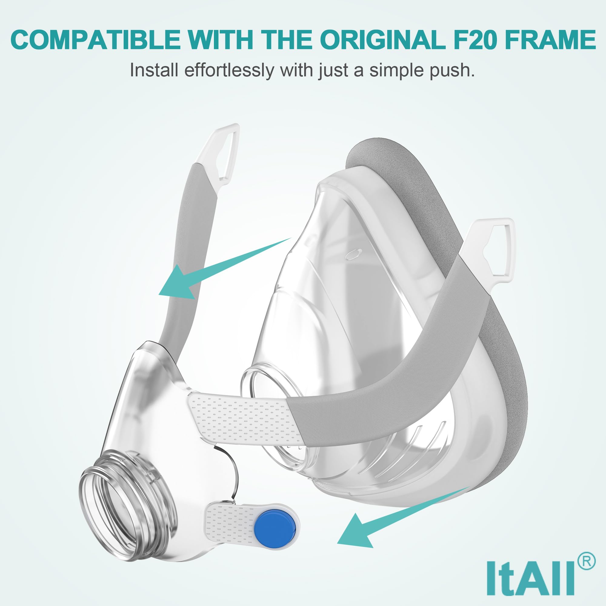 ItAll almohadilla Airtouch F20 tamaño M tallas S, M y L disponibles