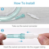 Cannula nasal adulta de ItAll con tubos de repuesto.