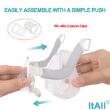 ItAll AirFit F20: cubiertas de correa ultra suaves para mayor confort.
