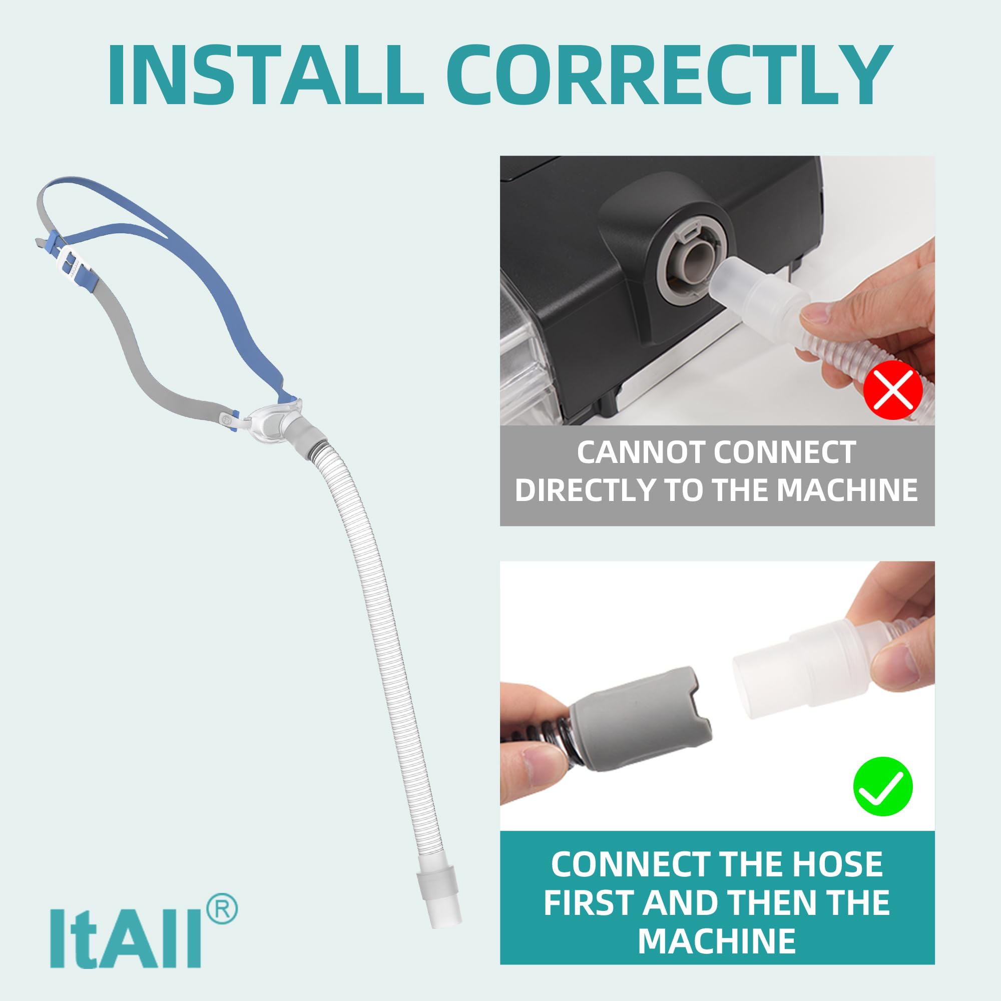 ItAll Airfit P10: materiales ligeros y duraderos para uso diario.