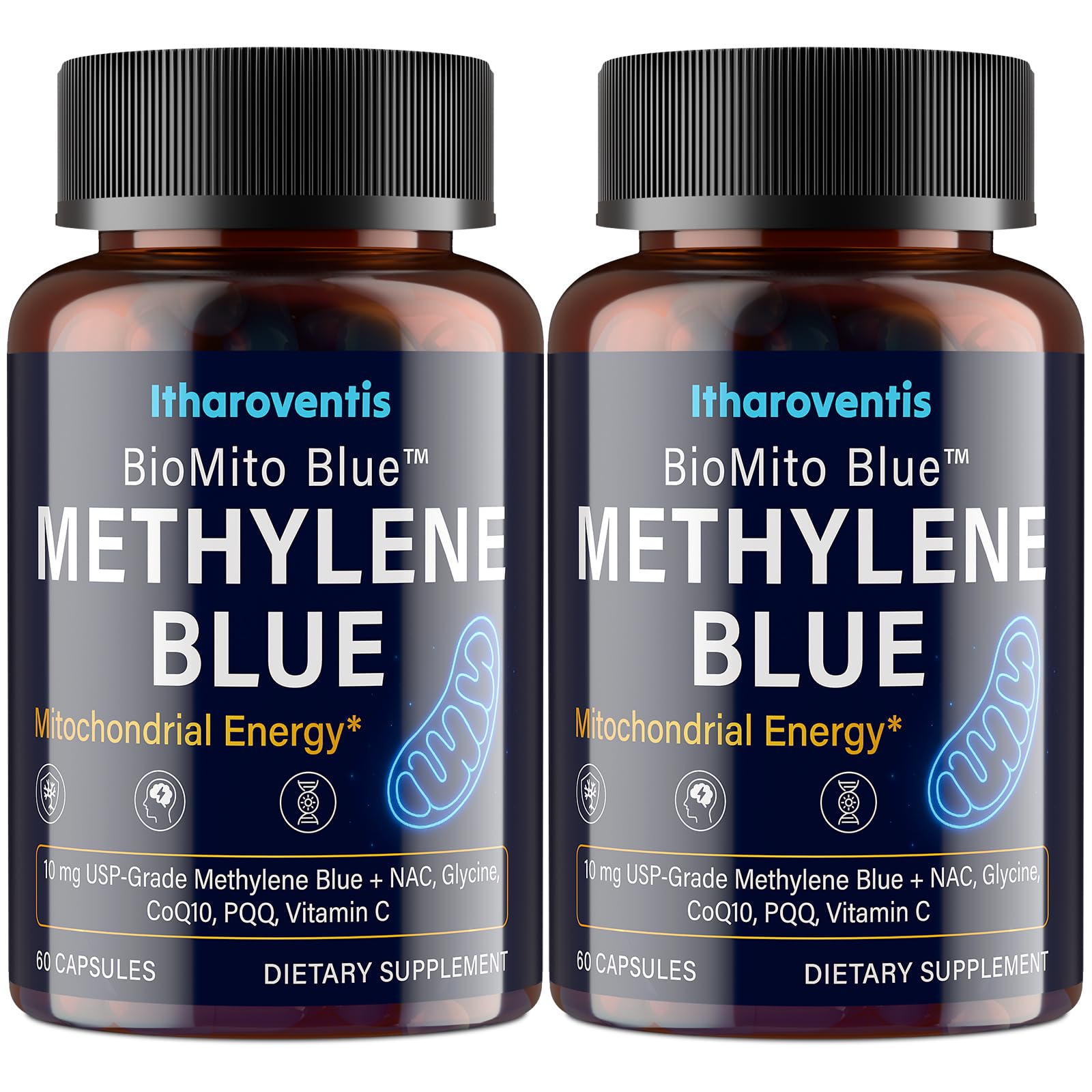 Itharoventis cápsulas-metileno-azul: enfoque y energía en una dosis diaria.
