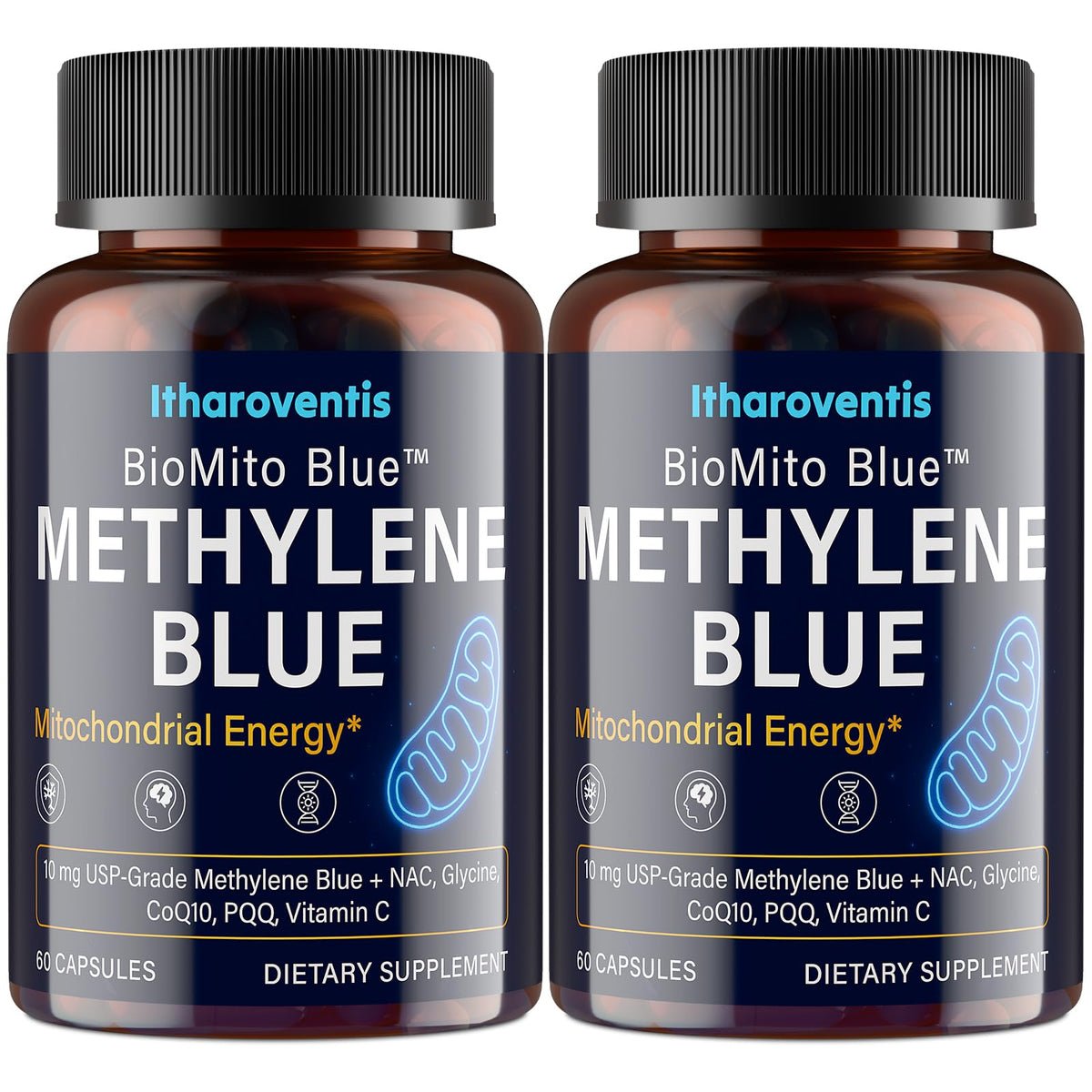 Itharoventis cápsulas-metileno-azul: enfoque y energía en una dosis diaria.