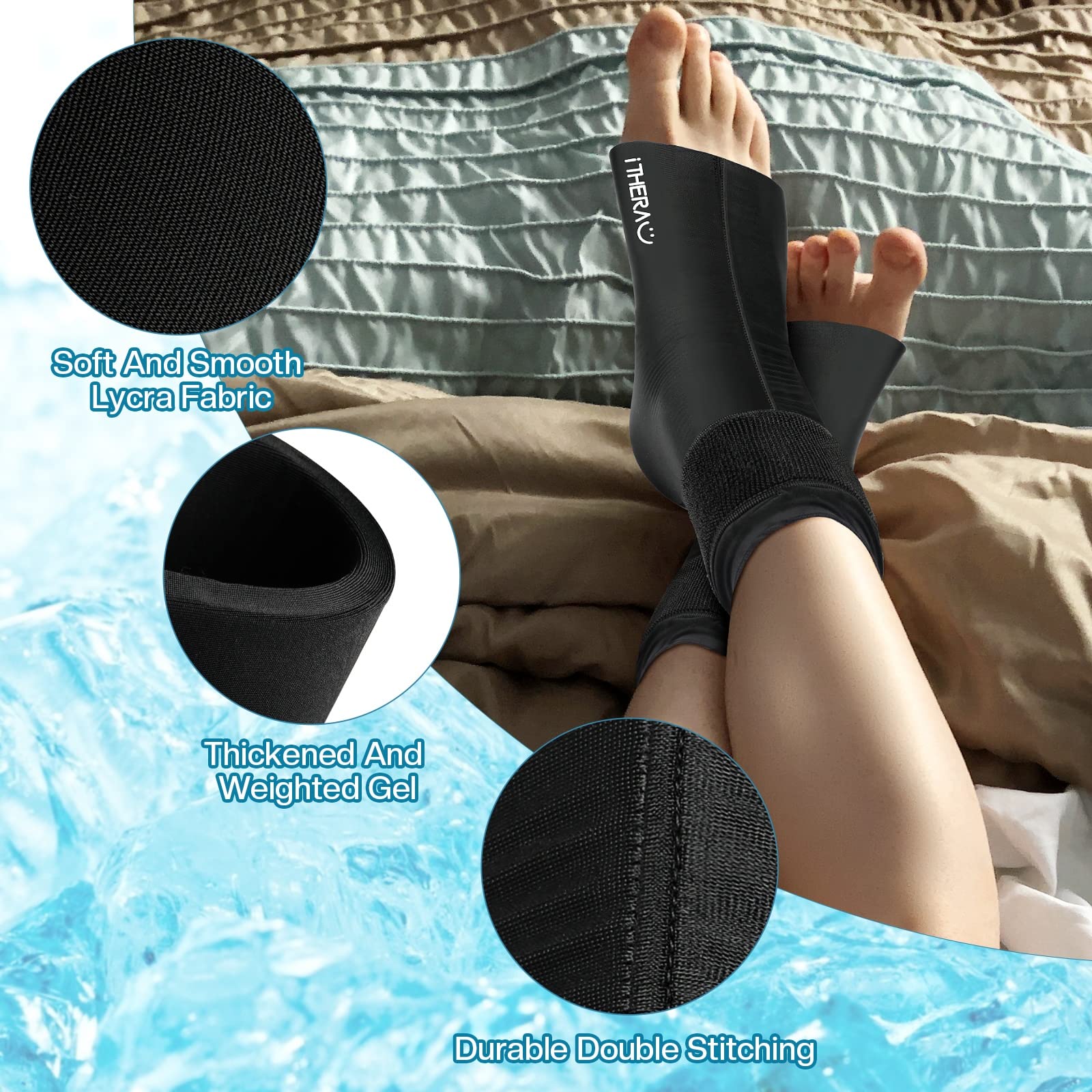 I-THERA-U pack de 2 para terapia fría o caliente en casa.