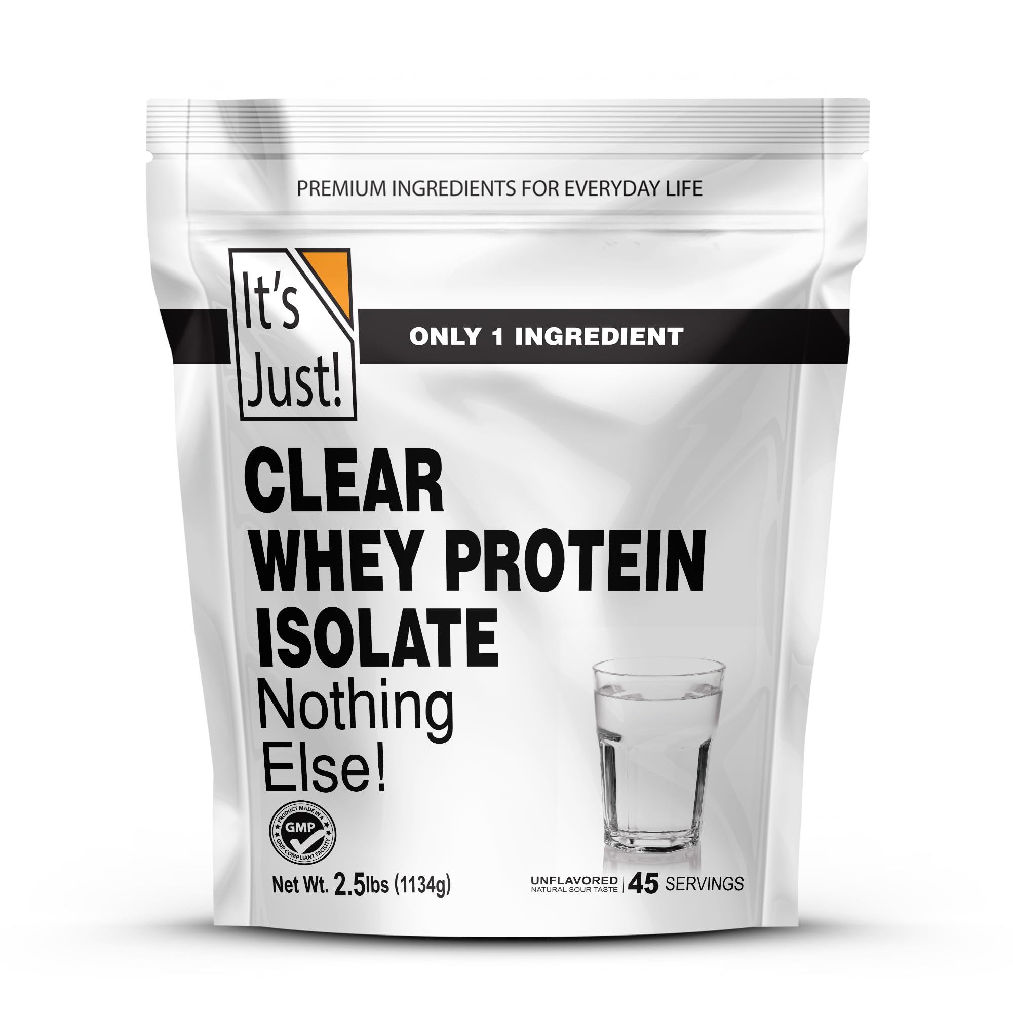 Its Just Clear Whey envase: proteína limpia con disolución rápida