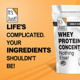 Its Just! proteína sin sabor para recetas saludables y limpias.