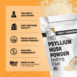 Its Just! polvo de cáscara de psyllium ingrediente clave para repostería cetogénica