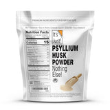 Its Just! polvo de cáscara de psyllium textura de gel al mezclar para horneado cetogénico