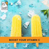 It's Just! Vitamina C de alta pureza para disolver fácilmente.