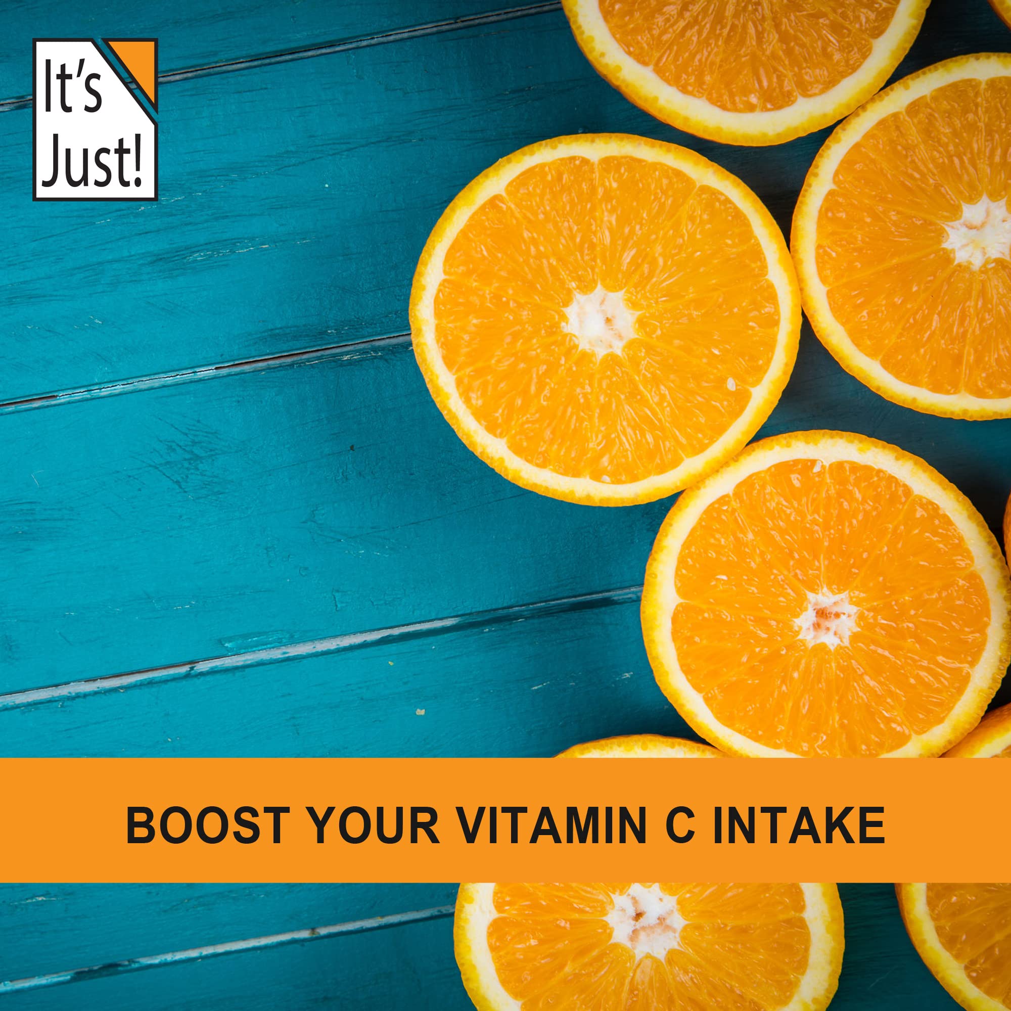 It's Just! Vitamina C para cuidado de la piel y brillo saludable.