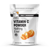 It's Just! Vitamina C en polvo, porción 1000 mg para uso diario y cosmética casera.